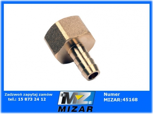 Końcówka do węża ogrodowego GW 1/2" na wąż 10mm -35090