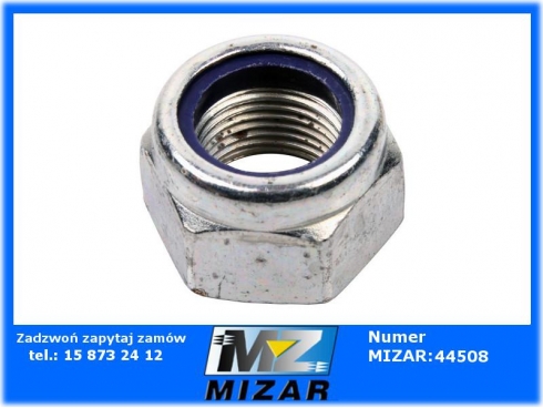 Nakrętka z wkładką M18x1,5 kl. 8 1szt.-35191