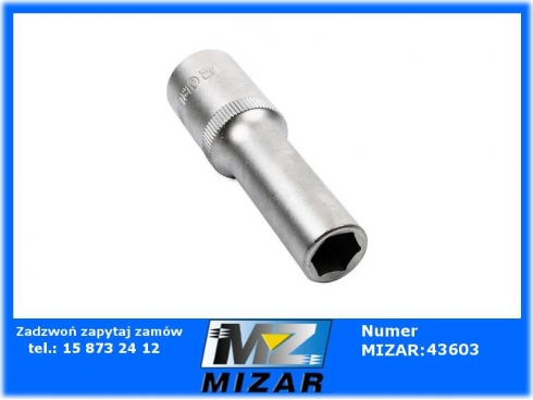 Klucz nasadowy 1/2" 11mm przedłużany-35426