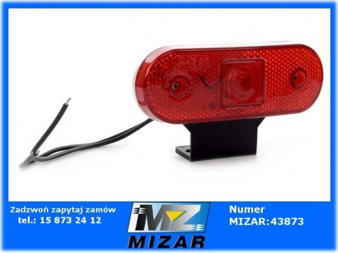 Lampa obrysowa Led W47 12V 24V 230z tylna-35483