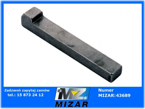 Klin wpuszczany 10x8x63mm-35885