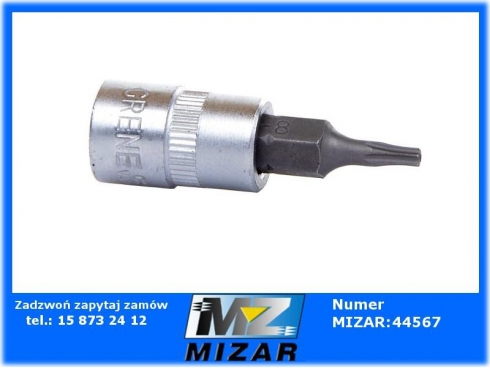 Nasadka Torx z otworem 1/4" TX 8 stal CrV-35938