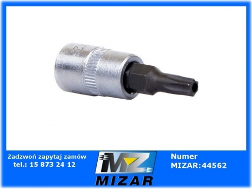 Nasadka Torx z otworem 1/4" TX 25 stal CrV-35937