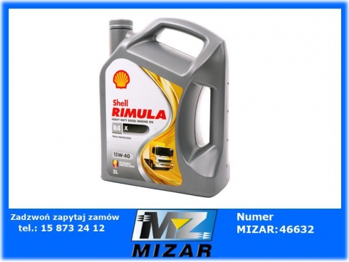 Shell Rimula R4X 15W40 5l olej silnikowy-36417