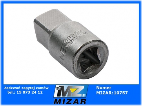 Redukcja do kluczy nasadowych 3/8"- 1/4"-36702