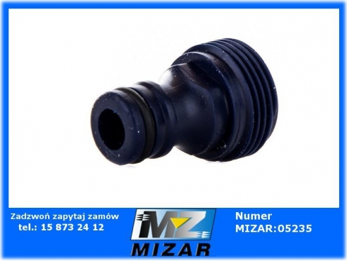 PRZYŁĄCZE NA KRAN 3/4" Z GWINTEM ZEWNĘTRZNYM-37073