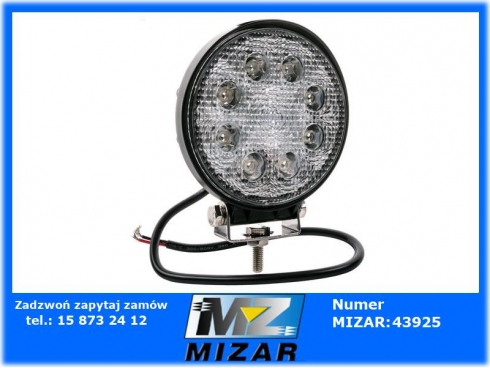 LAMPA ROBOCZA HALOGEN SZPERACZ 24 LED 12 24V-37193