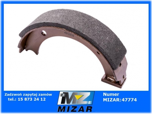 Szczęka hamulca ręcznego 180x40mm Deutz Fahr 04380577-37216