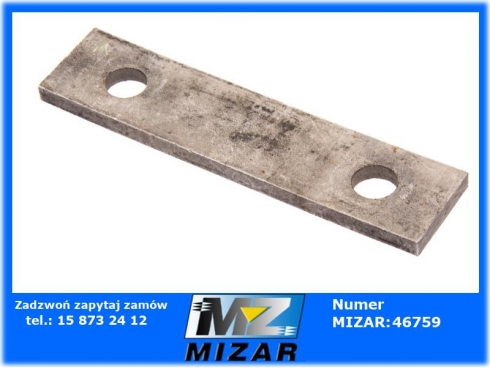 Bijak rozdrabniacza ziarna 130x30x6mm Buschhoff MP1356-37435