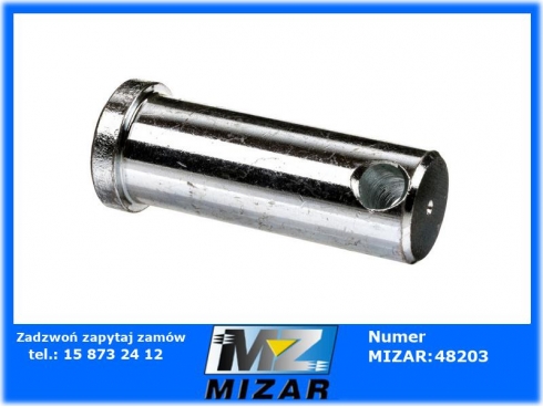 Sworzeń mocowania jarzma hitch C-385 Oryginał Ursus 83453044 83.453.044 28mm-37582