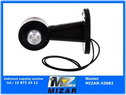 Lampa obrysowa przednia tył prawa Led 12V 24V-37803