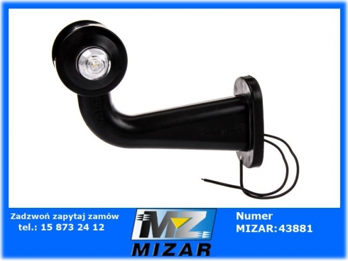 Lampa obrysowa przednia tył Led prawa-37802