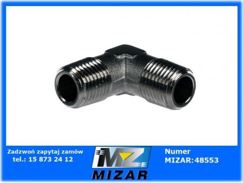 Kolano hydrauliczne gwint zewnętrzny 1/4"-38030