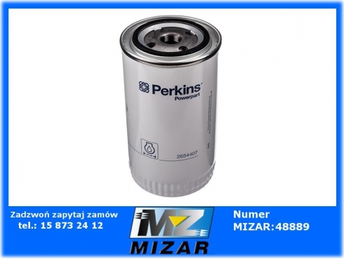 Filtr oleju Perkins 2654407 odpowiednik 1447031M1 147222-38423