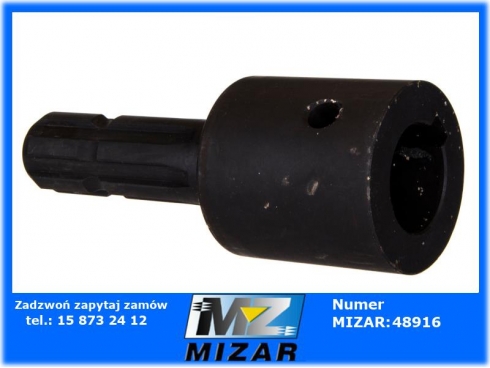 Redukcja adapter na wpust fi 40mm wałek 1 3/8'' -38475