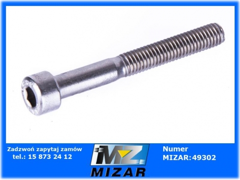 Śruba z gniazdem 6-kątnym M5x40 VA DIN 912-38897