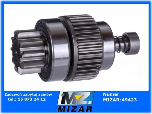 Zespół sprzęgający rozrusznika z reduktorem 10z T-25 MTZ Jubana 123707001-39129