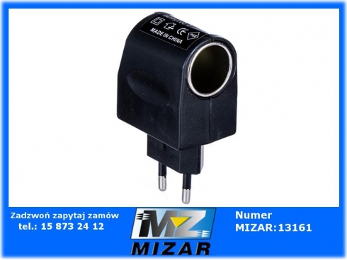 ADAPTER PRZEJŚCIÓWA 230V na 12V 500mA-39471