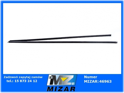 Gumka pióra wycieraczki 700mm 28" prowadnicą 2szt.-39612