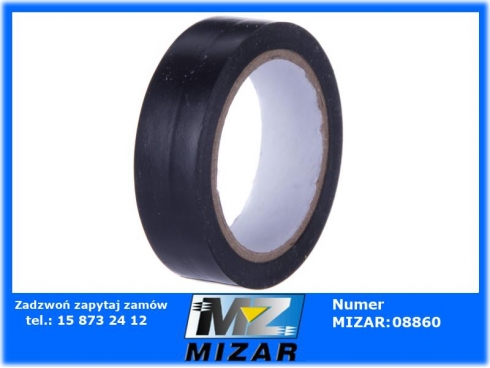 TAŚMA IZOLACYJNA CZARNA 10mx19mm-39726