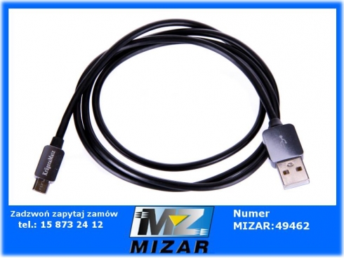 Kabel micro USB wtyk-wtyk 1m Kruger&Matz-39840