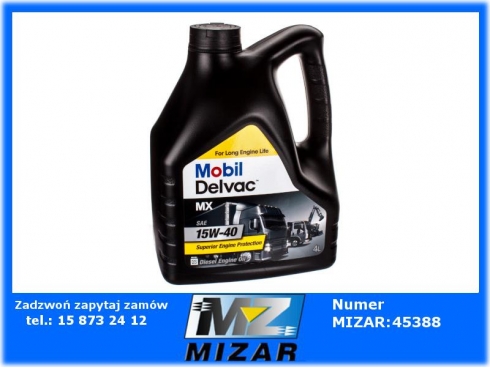 Mobil Delvac MX 15W40 4l olej silnikowy-40361