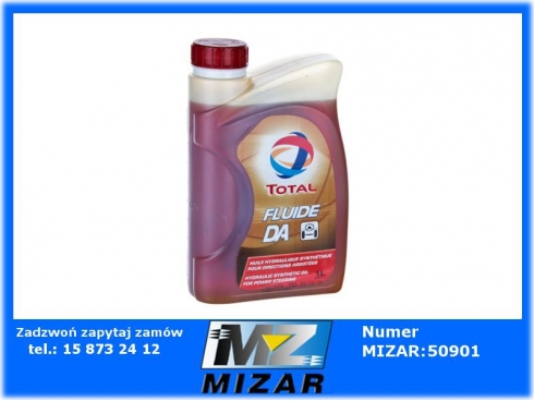 Olej Total Fluide DA 1l do zawieszenia hydraulicznego-40560