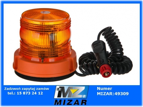 Lampa ostrzegawcza XENON 12V 24V na magnes fi 120-40542