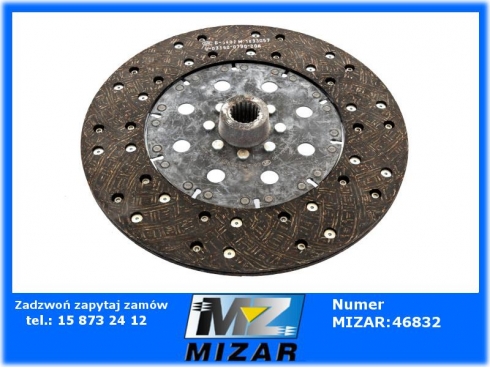 Tarcza sprzęgła 1-stopnia fi 310mm Zetor Oryginał 54021905 54.021.905-40702