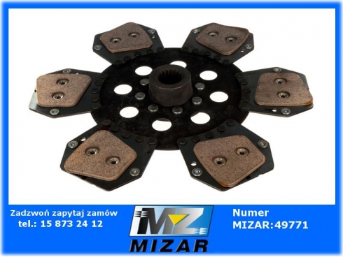 Tarcza sprzęgła 1-stopnia ceramiczna Zetor 54021906 54.021.906-40968