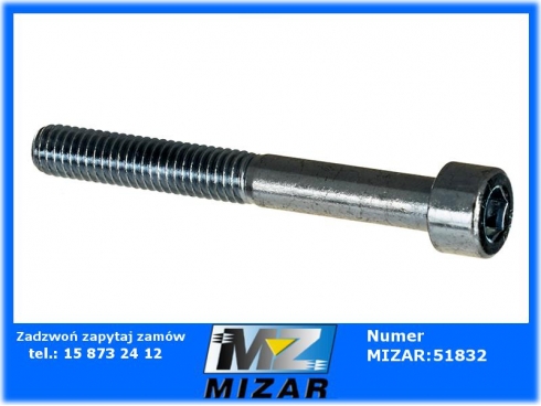 Śruba imbusowa M6x50 kl. 8.8 1szt.-41060