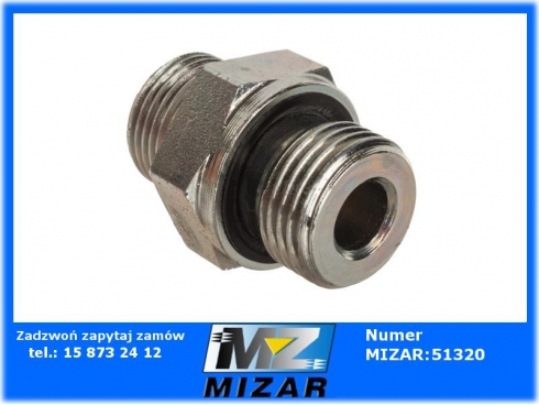 Złącze proste GA 13/16 M-ORFS x 1/2 M-BSP-WD-41225