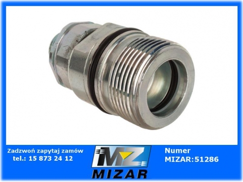 Szybkozłącze skręcane gniazdo KF 12L M18x1,5 DN12-41226