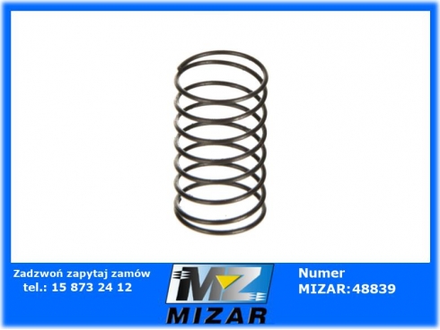 Sprężyna zaworu pompy hydraulicznej John Deere R39078 T39078-41253