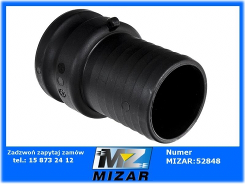 Szybkozłączka męska z przyłączem węża PP 3" 75mm-41684