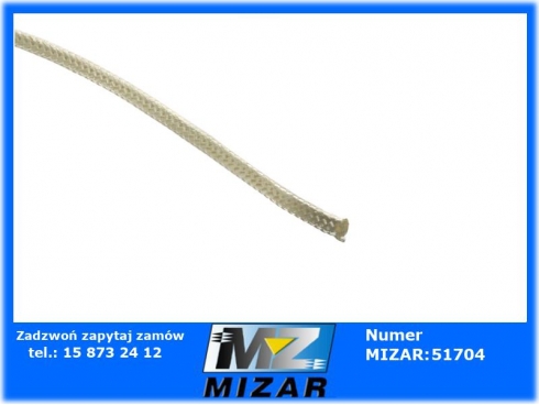 Linka lina polipropylenowa z rdzeniem 5mm 1 metr-41758