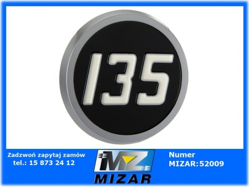 Emblemat maski Massey Ferguson 135 MF135 1865460M1 -41946