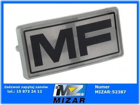 Emblemat MF Massey Ferguson 1682944M91-42039