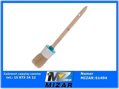 Pędzel okrągły do lakieru fi 40mm rozmiar 10 Mako 300102110K-42061