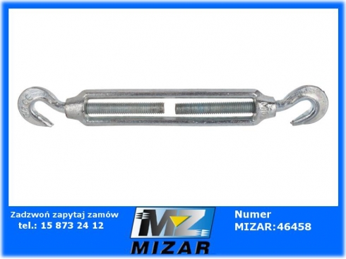 Śruba rzymska M16x185mm ocynkowana hak-hak-42199