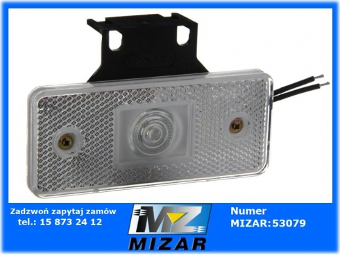 Lampa zespolona obrysowa przednia Led 105Z Waś -42376