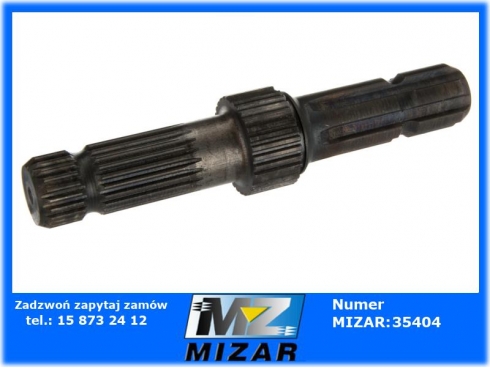 Końcówka wałka przekaźnika mocy 234mm John Deere L173282 L110178 -42501