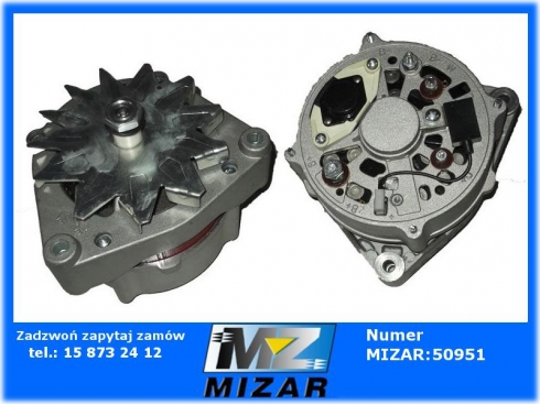 Alternator 28V 55A 1500W Deutz Ford 283701086 odpowiednik 0120469521 0120469585 0986034430-42557