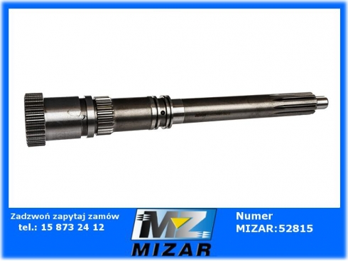 Wałek zębaty napędu głównego Massey Ferguson 516523M92-42583