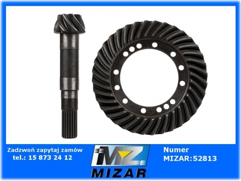 Wałek atakujący z kołem Massey Ferguson 3764298M91 -42629