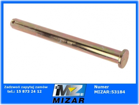 Sworzeń zaczepu górnego 22 x 205mm MTZ 702805071-42612