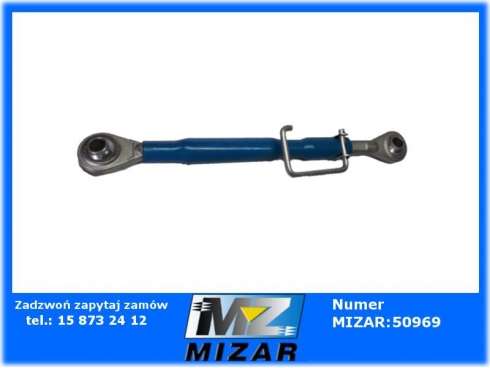 Łącznik centralny 1 1/4" 625-800mm kat. 2-2 Ford Jubana 13706030-42706