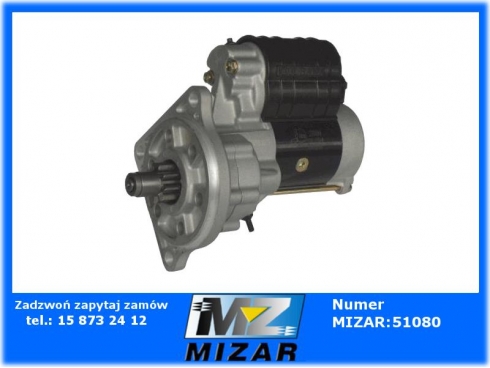 Rozrusznik 2,8kW 12V Fiat New Holland Jubana 123708137 odpowiednik 4703751 500338953-42789