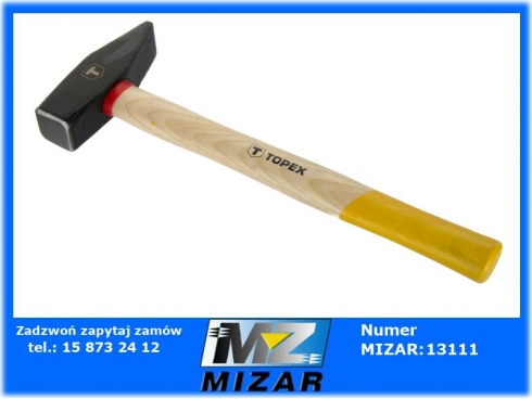 Młotek ślusarski 1000g drewniany trzonek TOPEX 02A410-42879