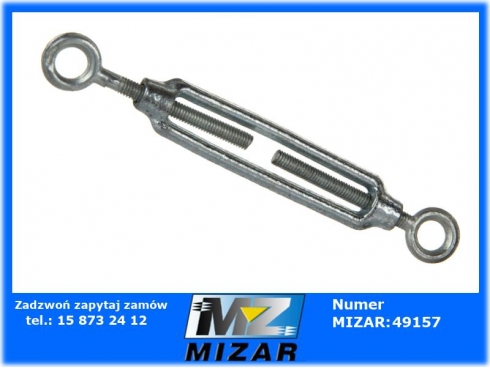 Śruba rzymska M6x80mm ucho-ucho-42934